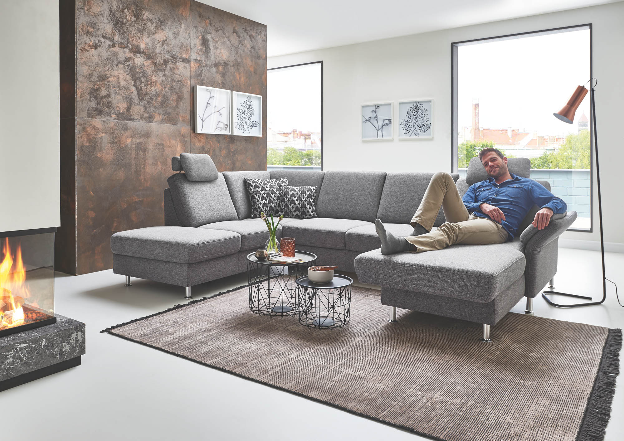 Wohnlandschaft Planpolster Trend ZE-EM18013
